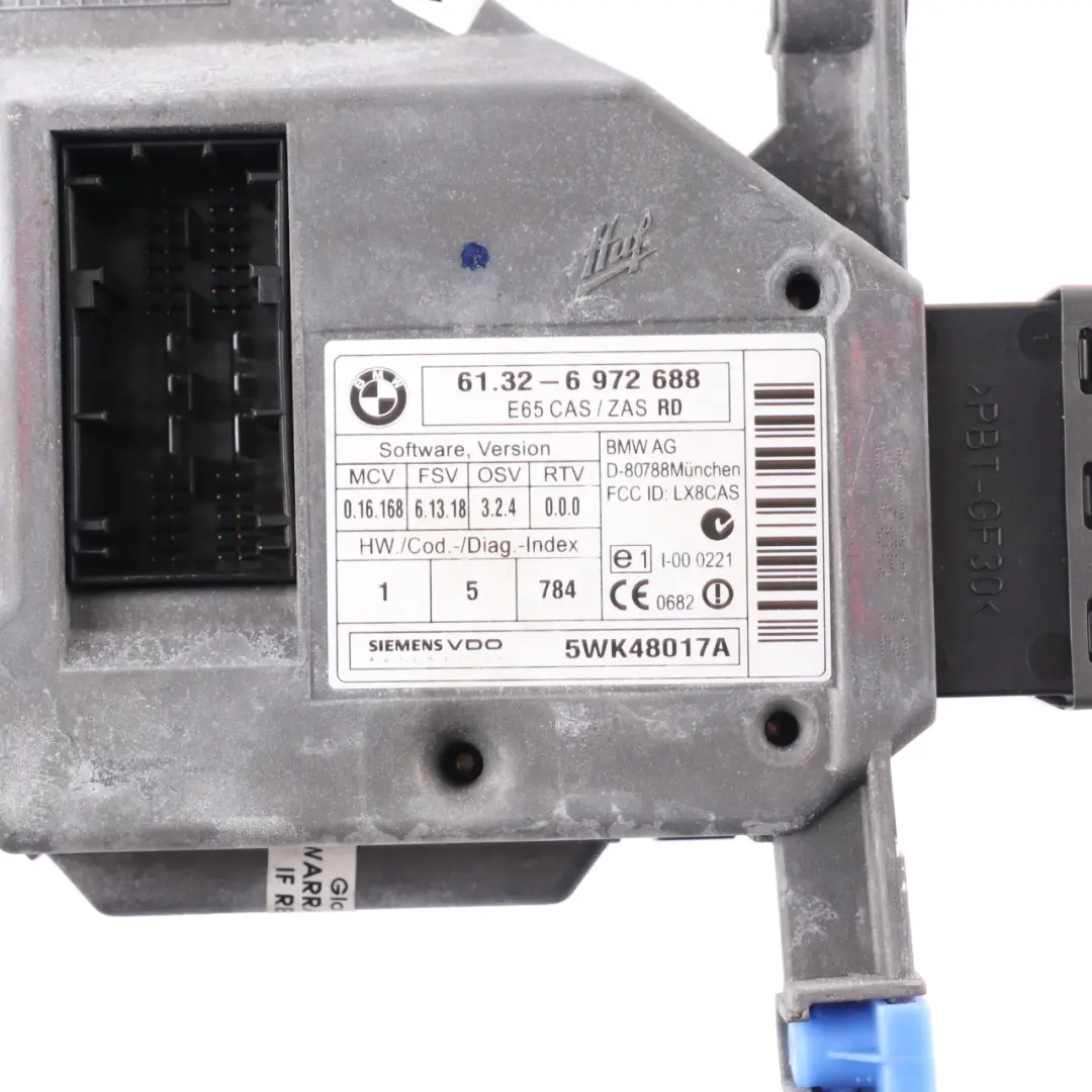 BMW E60 525i E90 E91 325i N52 Steuergerät DME CAS3 + Schlüssel Automa - SKU rhd-7567178-2 - Teilenummer 7567178