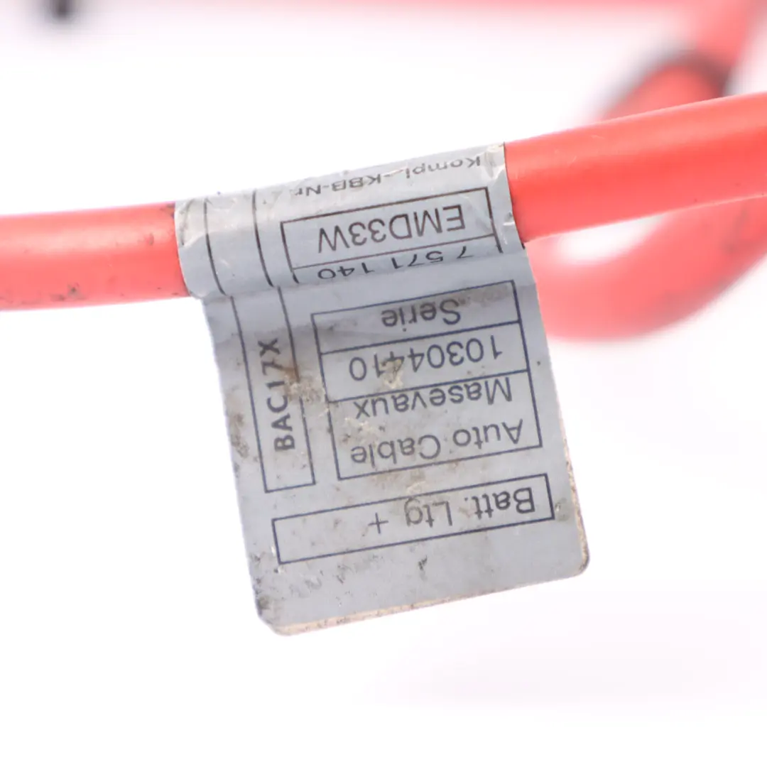 Mini Cooper R55 R56 R57 Batteriekabel Stromkabel Plus 7571142 - SKU rhd-7571140 - Teilenummer 7571140