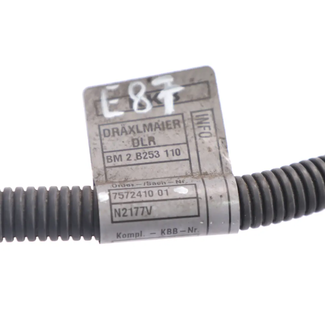 Wiring BMW E87 E90 E91 N52 Manual Gearbox Loom Harness Cable to Engine with Part number 7572410 Engine Wiring BMW E87 E90 E91 N52 Manual Gearbox Loom Harness Cable - SKU rhd-7572410 - Part number 7572410