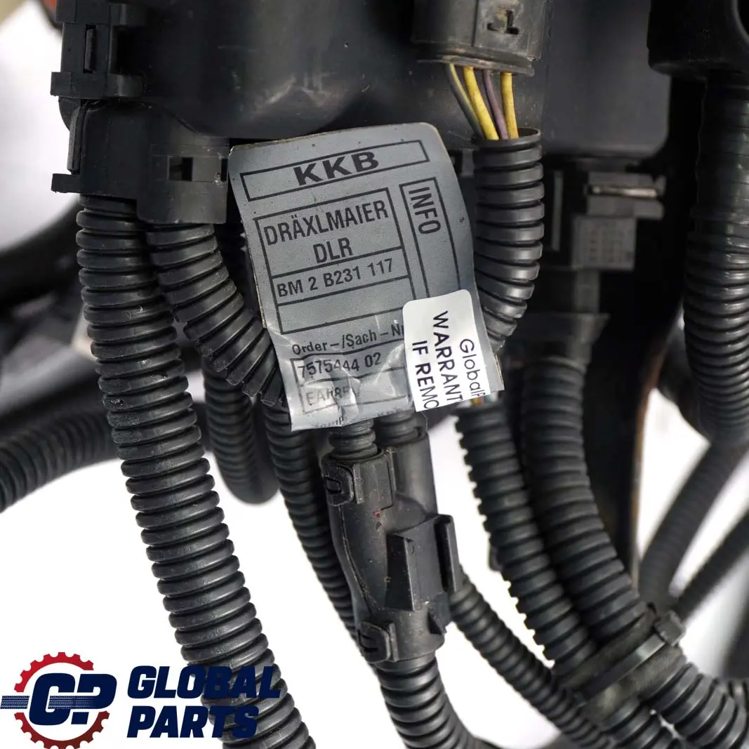 BMW 3 SERIES E90 E91 E92 Petrol N53 Wiring Loom Harness Engine Automatic Gearbox - SKU rhd-7575444-1 - Part number 7575444