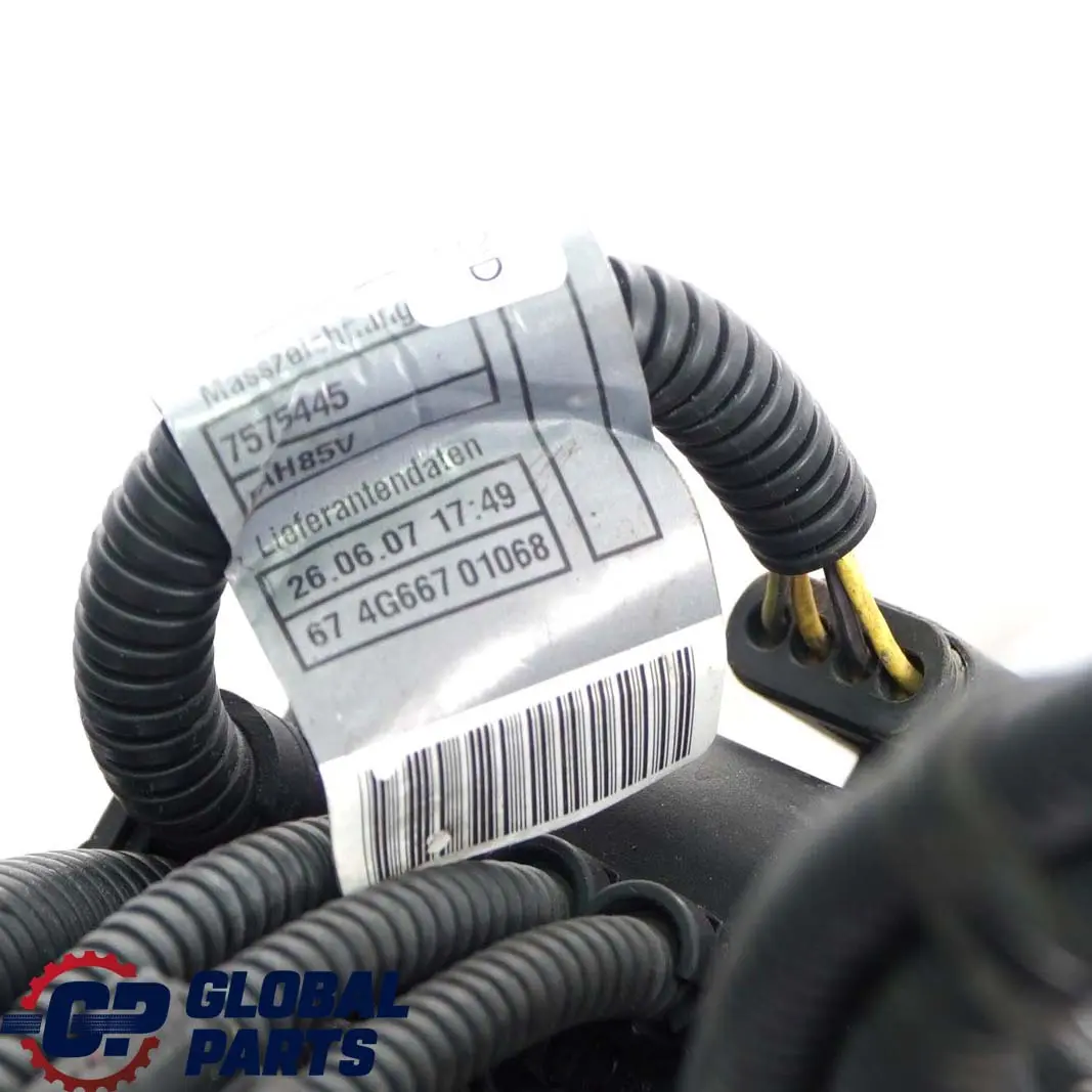 BMW 3 SERIES E90 E91 E92 Petrol N53 Wiring Loom Harness Engine Automatic Gearbox - SKU rhd-7575444-1 - Part number 7575444