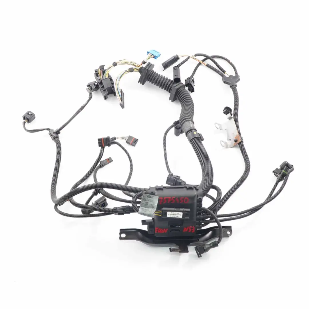 BMW 5 6 E60 E63 LCI Petrol N53 Wiring Loom Harness Engine - SKU rhd-7575450 - Part number 7575450