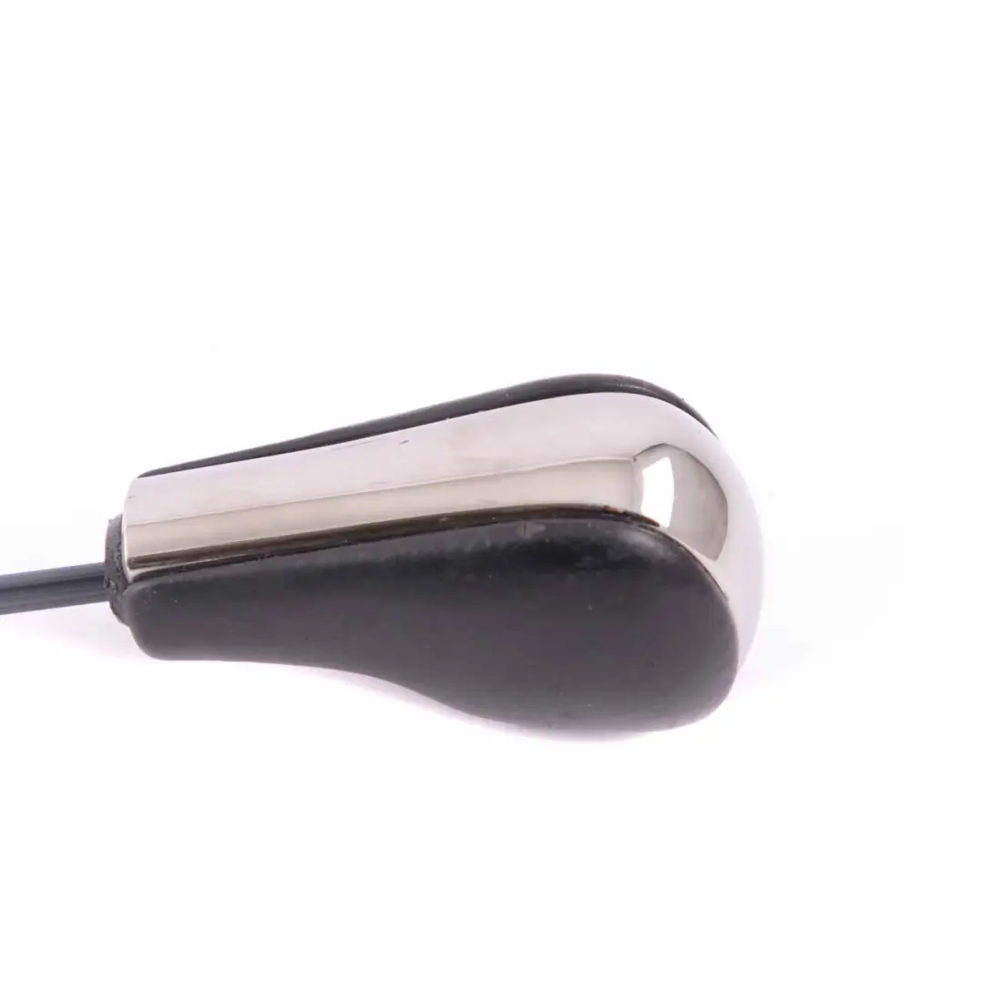 Leather Ring Gear Shift Knob Lever Handle to BMW E60 E63 E64 with Part number 7585790 BMW E60 E63 E64 Leather Ring Gear Shift Knob Lever Handle - SKU rhd-7585790 - Part number 7585790