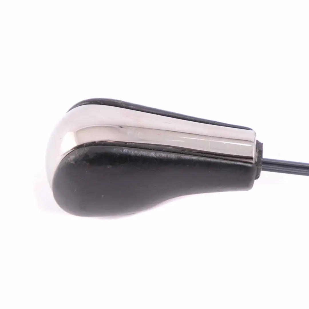 Leather Ring Gear Shift Knob Lever Handle to BMW E60 E63 E64 with Part number 7585790 BMW E60 E63 E64 Leather Ring Gear Shift Knob Lever Handle - SKU rhd-7585790 - Part number 7585790