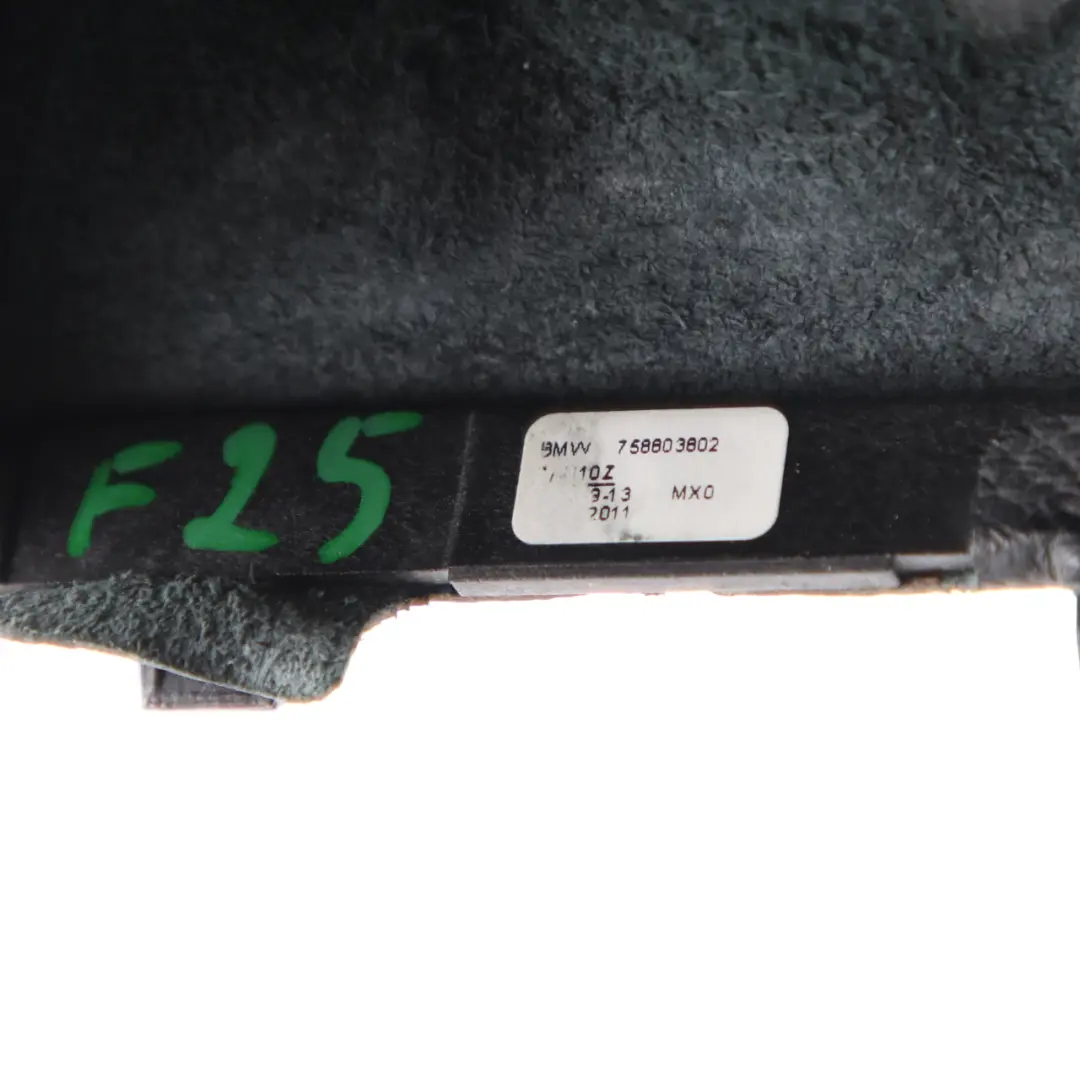 BMW X3 F25 Gear Lever Shift Selector Cover Manual Black Leather Nevada - SKU rhd-7588038 - Part number 7588038