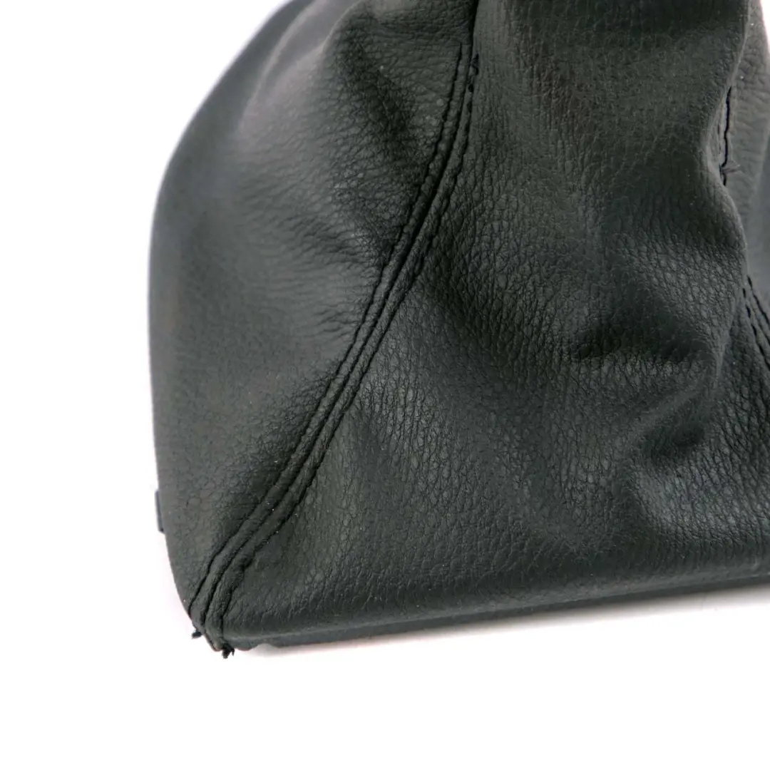 BMW X1 Series E84 Imitation Leather Shift Gear Lever Cover Black 7594872 - SKU rhd-7594872 - Part number 7595327