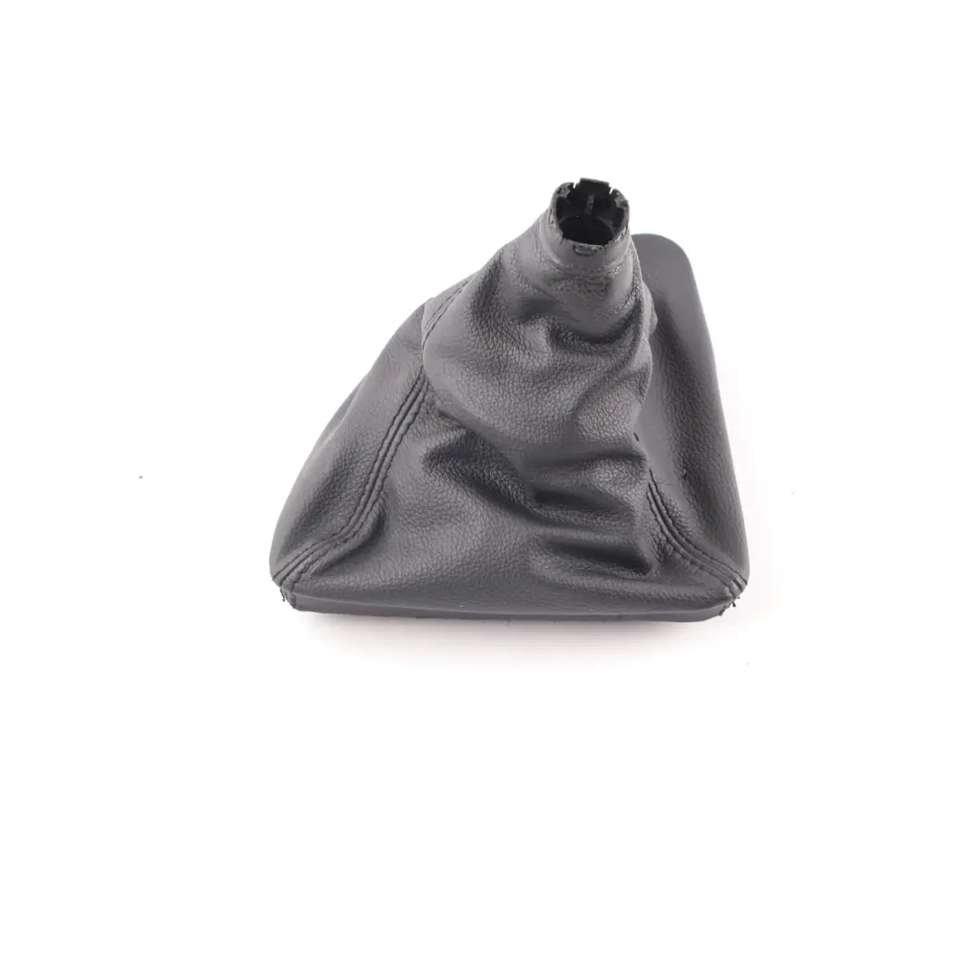  Lever Cover BMW E81 E82 E87 E88 Gear Shift Trim Leather Boston Black 7572572 - SKU rhd-7595327-4 - Part number 7595327