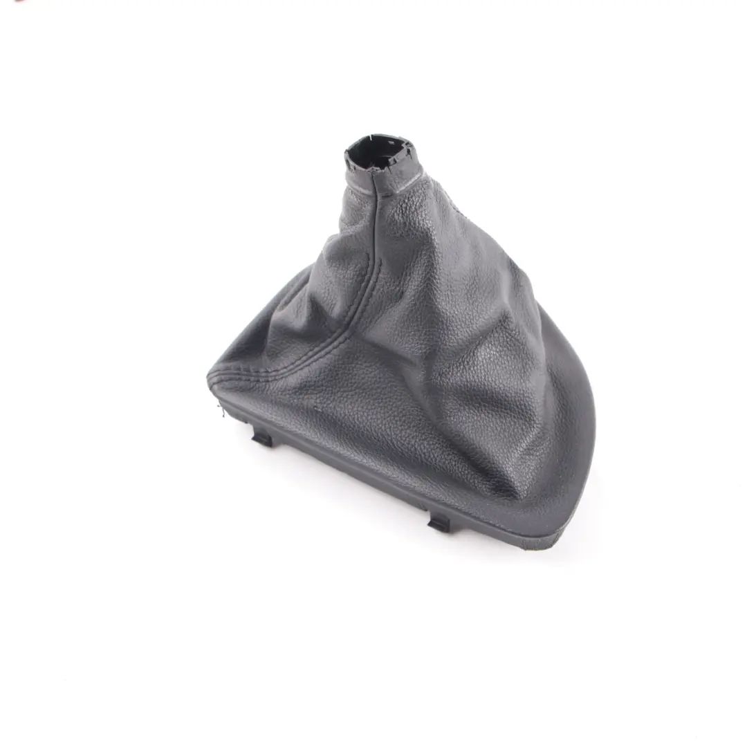  Lever Cover BMW E81 E82 E87 E88 Gear Shift Trim Leather Boston Black 7572572 - SKU rhd-7595327-4 - Part number 7595327