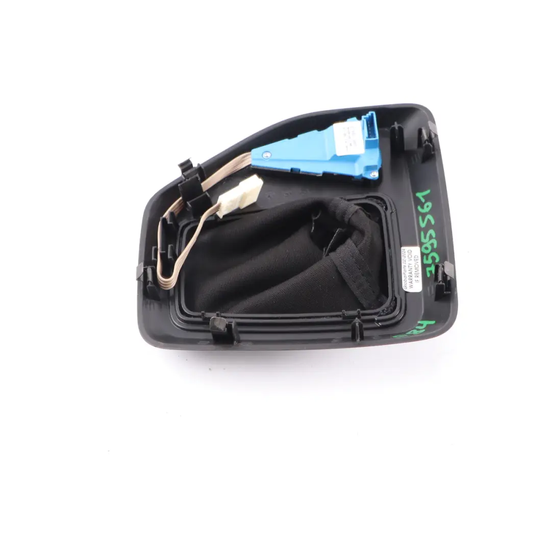 Lever Selector Cover Trim Panel Leather Black Automatic to BMW X1 E84 Gear with Part number 7595561 BMW X1 E84 Gear Lever Selector Cover Trim Panel Leather Black Automatic - SKU rhd-7595561 - Part number 7595561