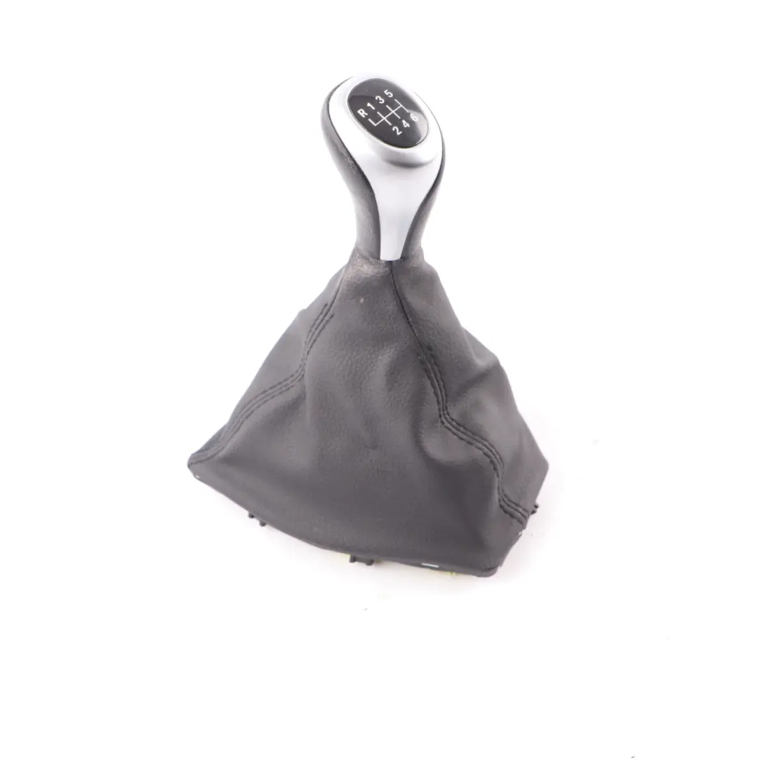 BMW F20 F21 F22 F23 LCI 6 Speed Gear Knob Gaiter Perlglanz Chrome - SKU rhd-7596073-1 - Part number 7596073