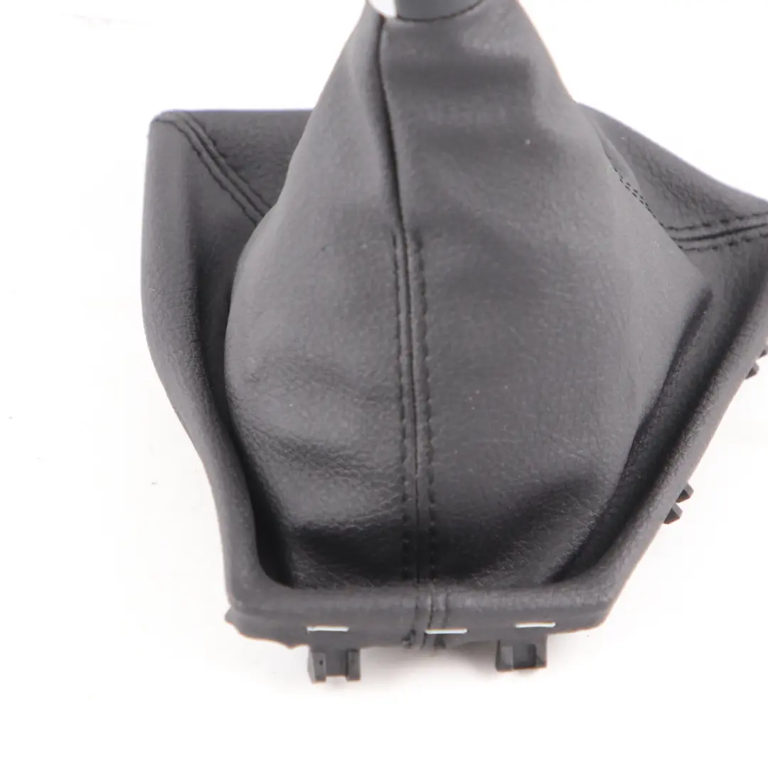 Shift Gear Knob Cover Leather 6-speed Pearlglanz to BMW F20 F21 F30 F31 with Part number 7596085 BMW F20 F21 F30 F31 Shift Gear Knob Cover Leather 6-speed Pearlglanz - SKU rhd-7596085 - Part number 7596085