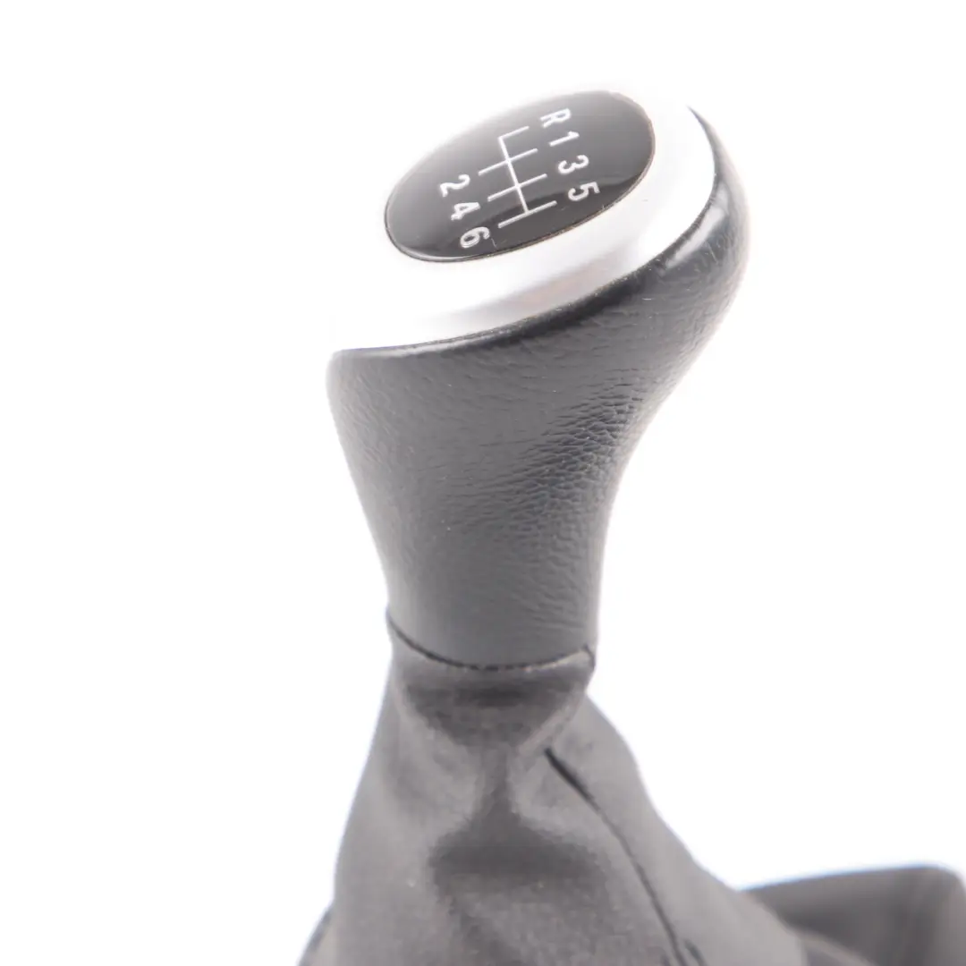 Shift Gear Knob Cover Leather 6-speed Pearlglanz to BMW F20 F21 F30 F31 with Part number 7596085 BMW F20 F21 F30 F31 Shift Gear Knob Cover Leather 6-speed Pearlglanz - SKU rhd-7596085 - Part number 7596085
