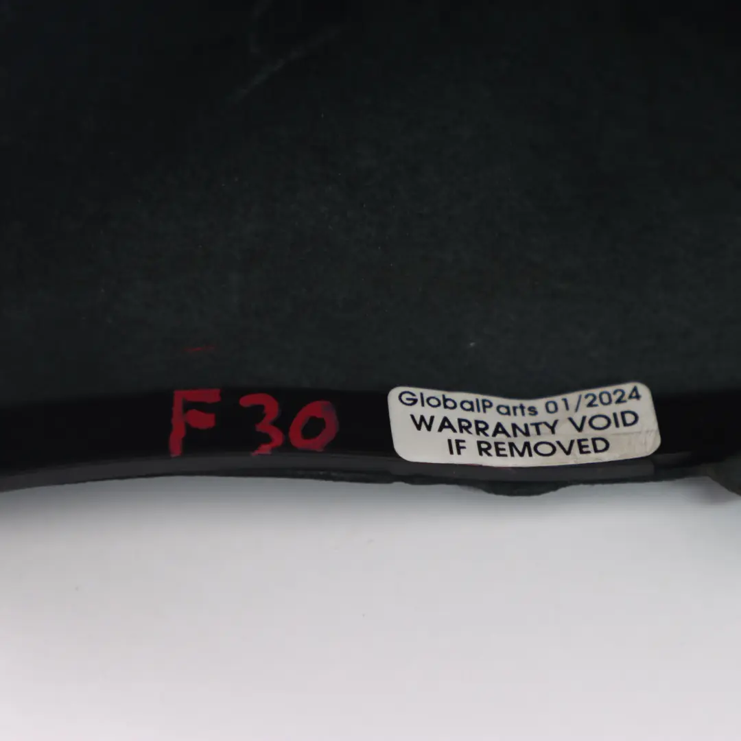 Gear Shift Knob BMW F30 F31 F32 F36 Lever Cover Black Leather 6-speed - SKU rhd-7596087 - Part number 7596087