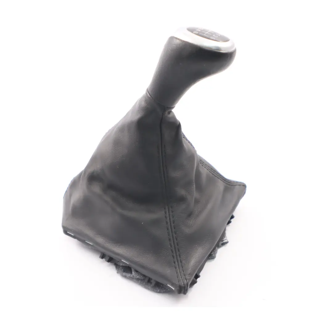 Shift Knob BMW F30 F31 F32 F36 Lever Cover Black Leather 6-speed to Gear with Part number 7596087 Gear Shift Knob BMW F30 F31 F32 F36 Lever Cover Black Leather 6-speed - SKU rhd-7596087 - Part number 7596087