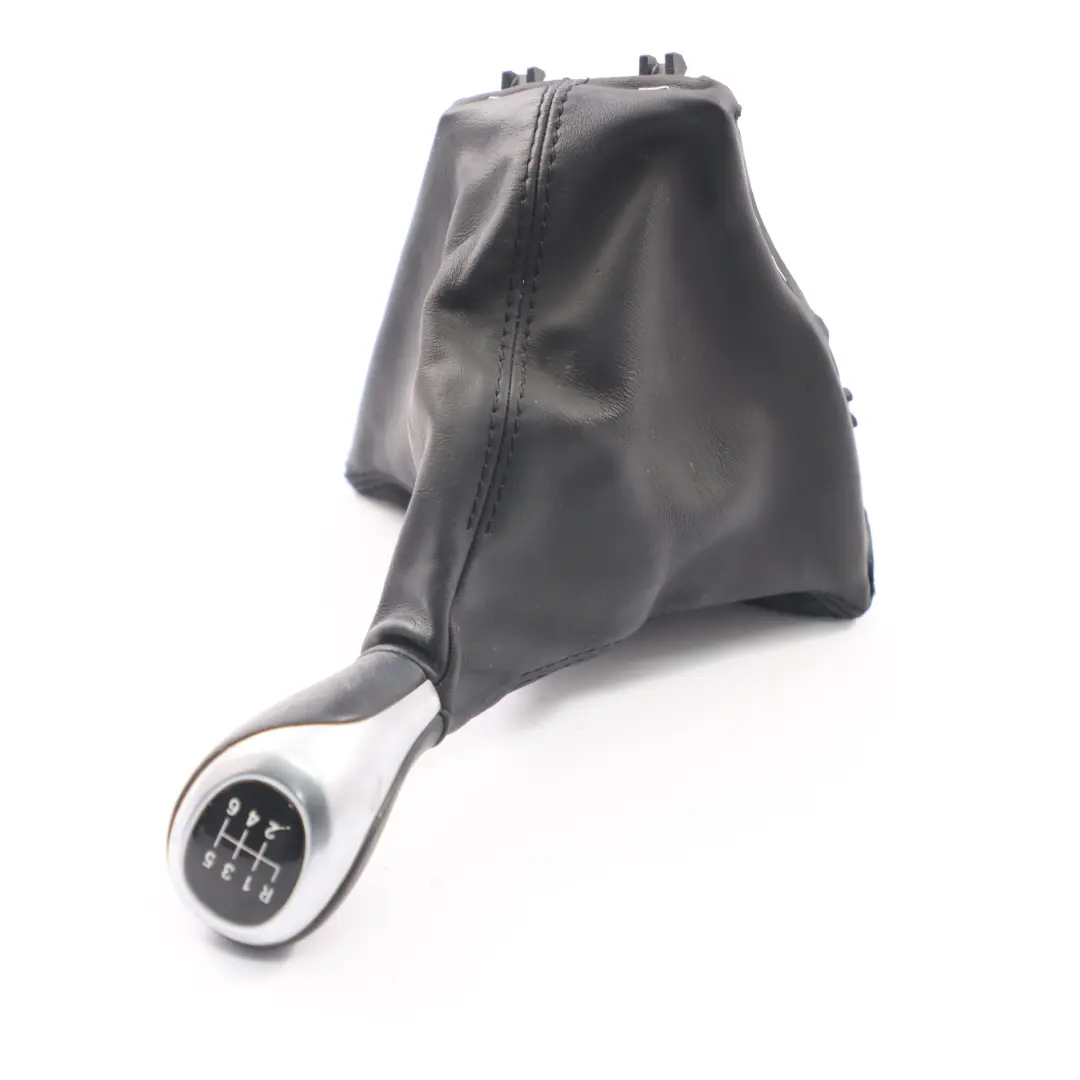 Shift Knob BMW F30 F31 F32 F36 Lever Cover Black Leather 6-speed to Gear with Part number 7596087 Gear Shift Knob BMW F30 F31 F32 F36 Lever Cover Black Leather 6-speed - SKU rhd-7596087 - Part number 7596087