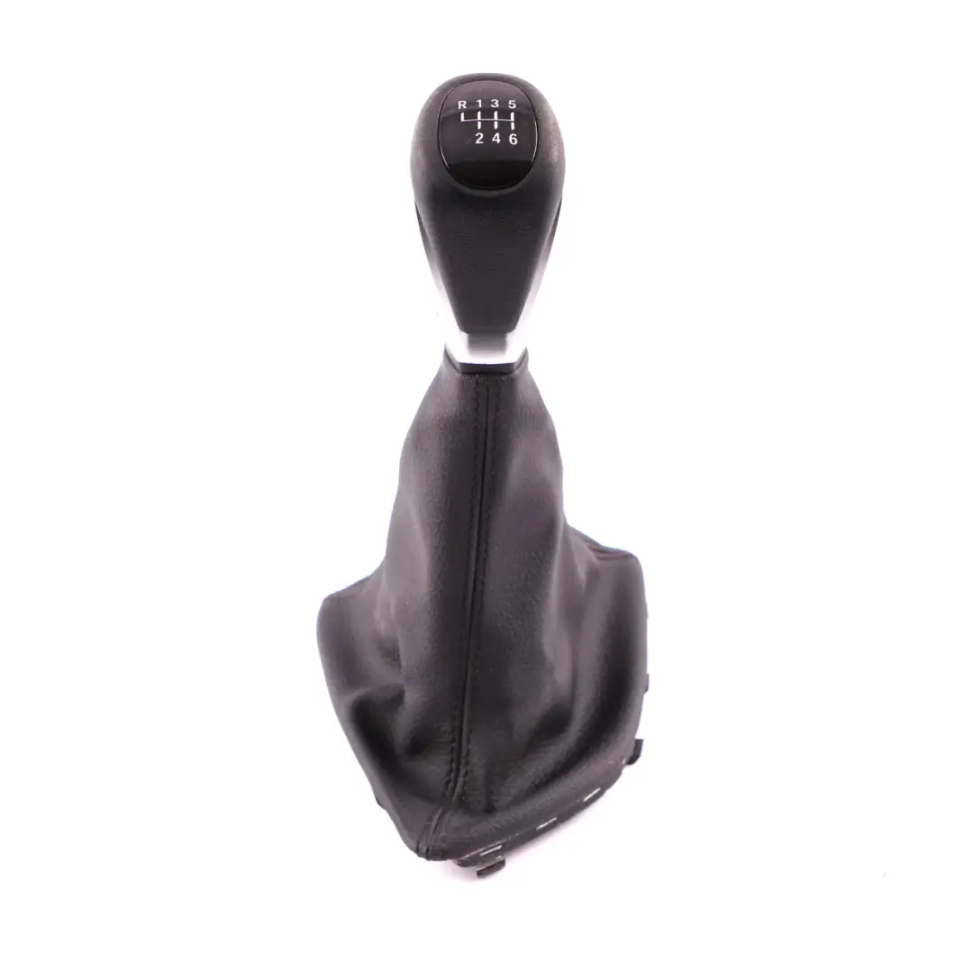 Shift Gear Knob Lever Cover Black Leather 6-speed to BMW 2 Series F45 F46 with Part number 7642012 BMW 2 Series F45 F46 Shift Gear Knob Lever Cover Black Leather 6-speed - SKU rhd-7642012 - Part number 7642012