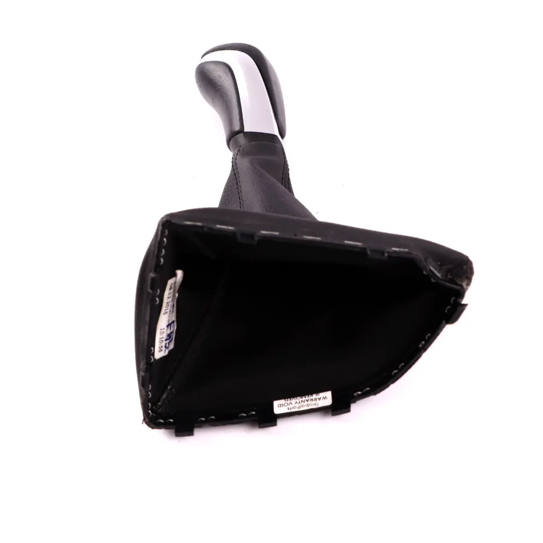 BMW 2 Series F45 F46 Shift Gear Knob Lever Cover Black Leather 6-speed - SKU rhd-7642012 - Part number 7642012