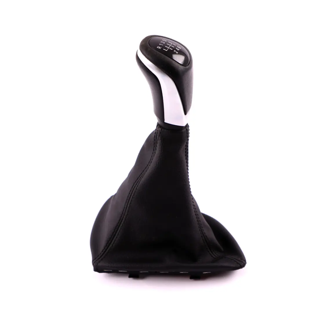 BMW 2 Series F45 F46 Shift Gear Knob Lever Cover Black Leather 6-speed - SKU rhd-7642012 - Part number 7642012