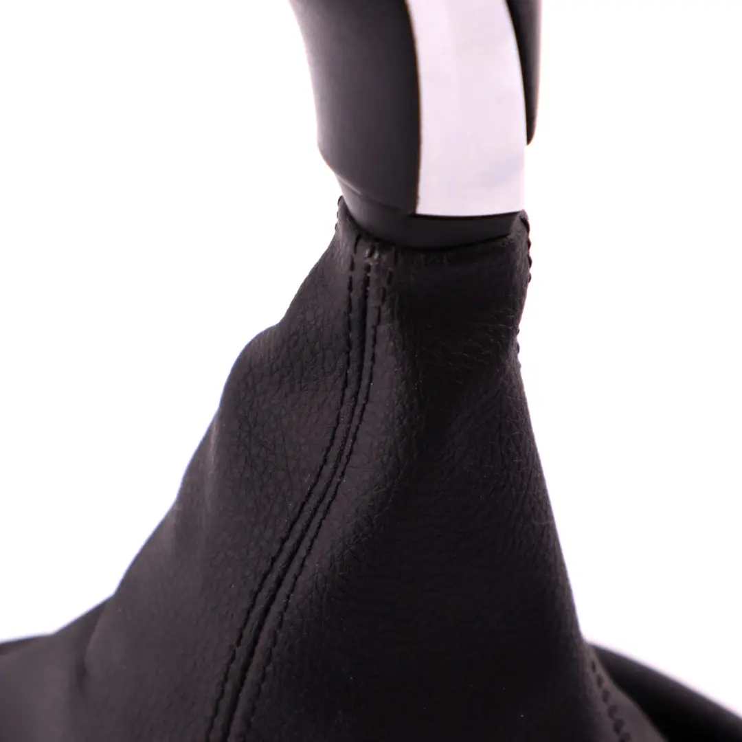 Shift Gear Knob Lever Cover Black Leather 6-speed to BMW 2 Series F45 F46 with Part number 7642012 BMW 2 Series F45 F46 Shift Gear Knob Lever Cover Black Leather 6-speed - SKU rhd-7642012 - Part number 7642012