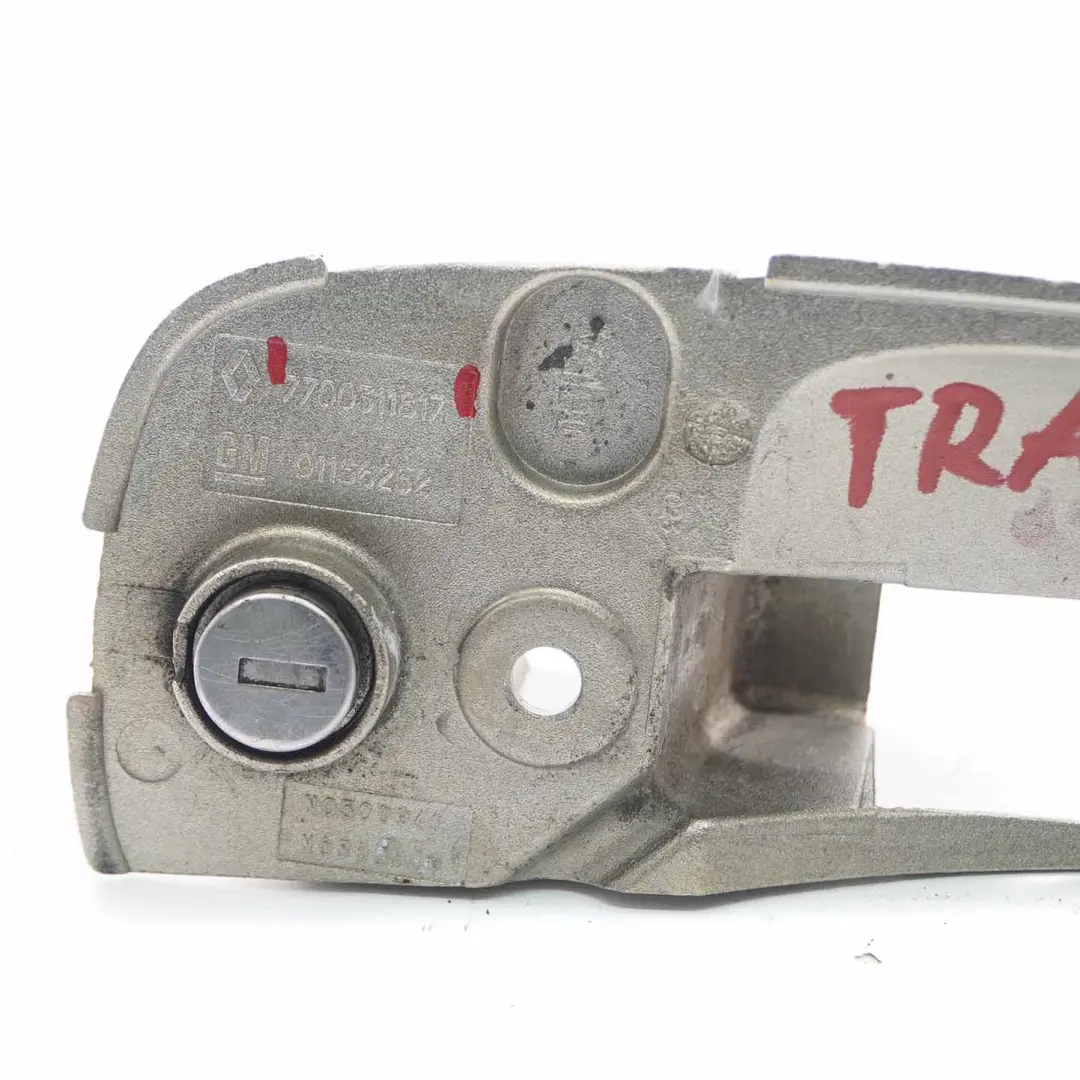 Renault Trafic Door Handle Plate Front Right O/S Lock Grab Mount - SKU rhd-7700311817 - Part number 7700311817