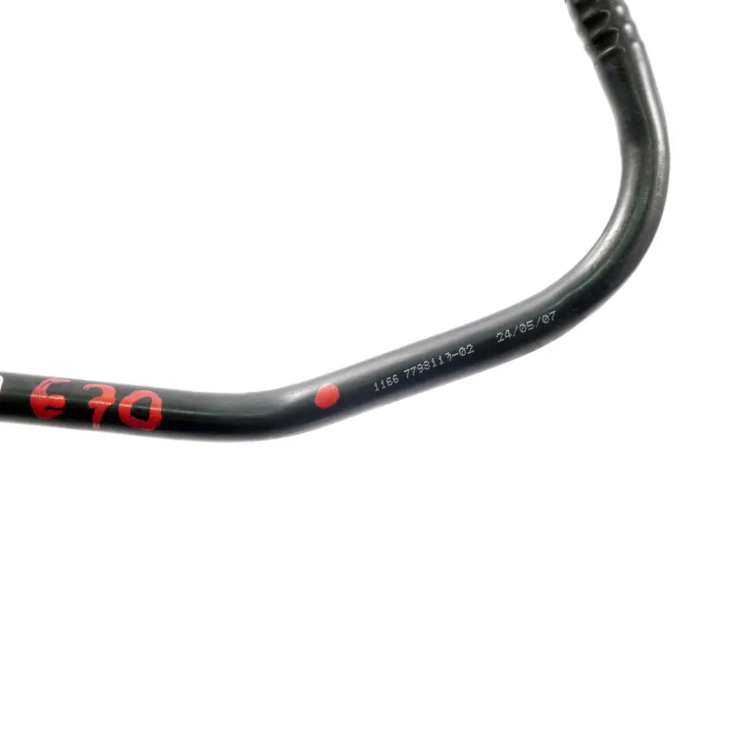 Vacuum Pipe BMW X5 X6 E70 E71 M57N2 Line Brake Servo Unit to with Part number 7798110 Vacuum Pipe BMW X5 X6 E70 E71 M57N2 Line Brake Servo Unit - SKU rhd-7798110 - Part number 7798110