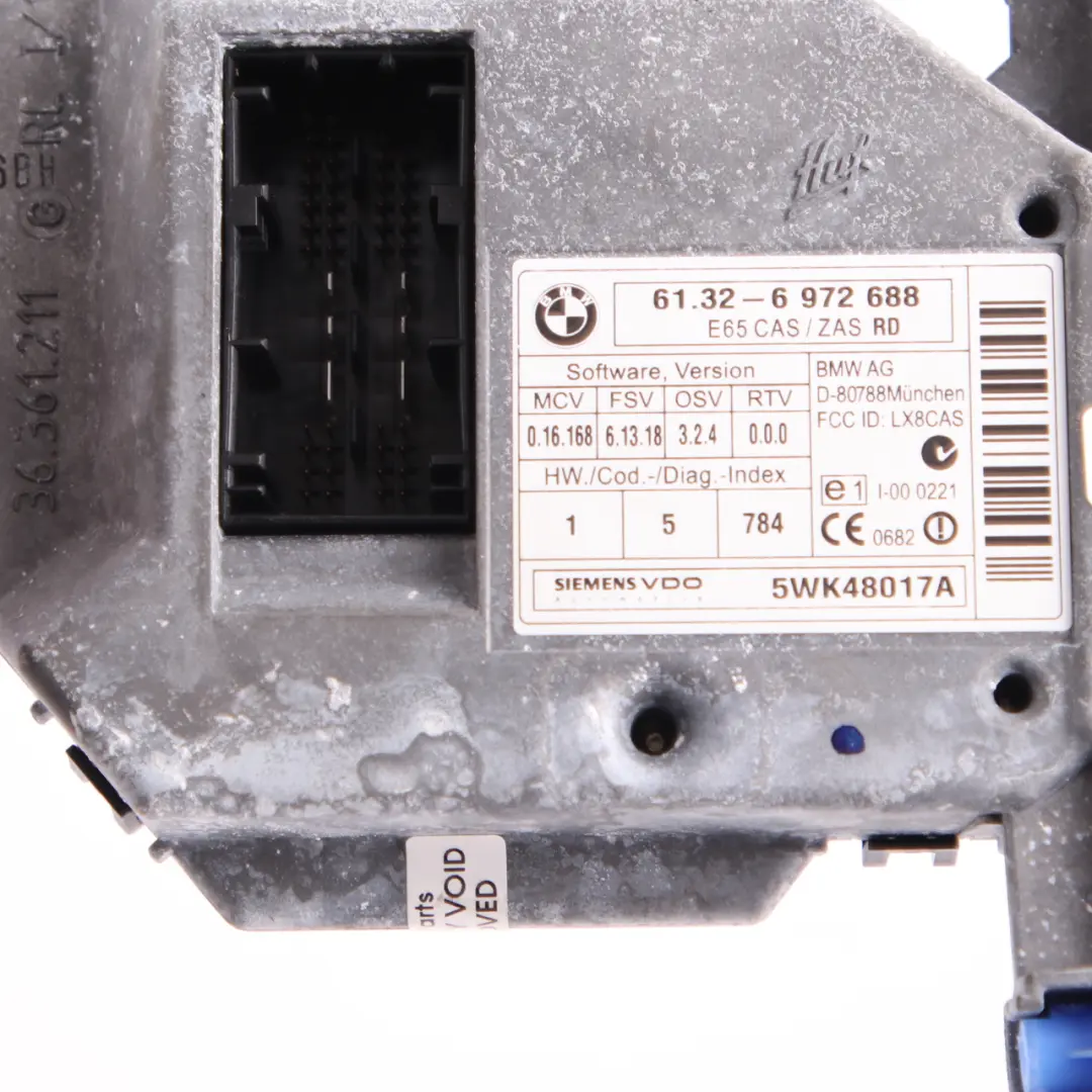 BMW E65 730d M57N2 231HP ECU Engine Control Kit DDE CAS Key Automatic - SKU rhd-7803369-6 - Part number 7803369