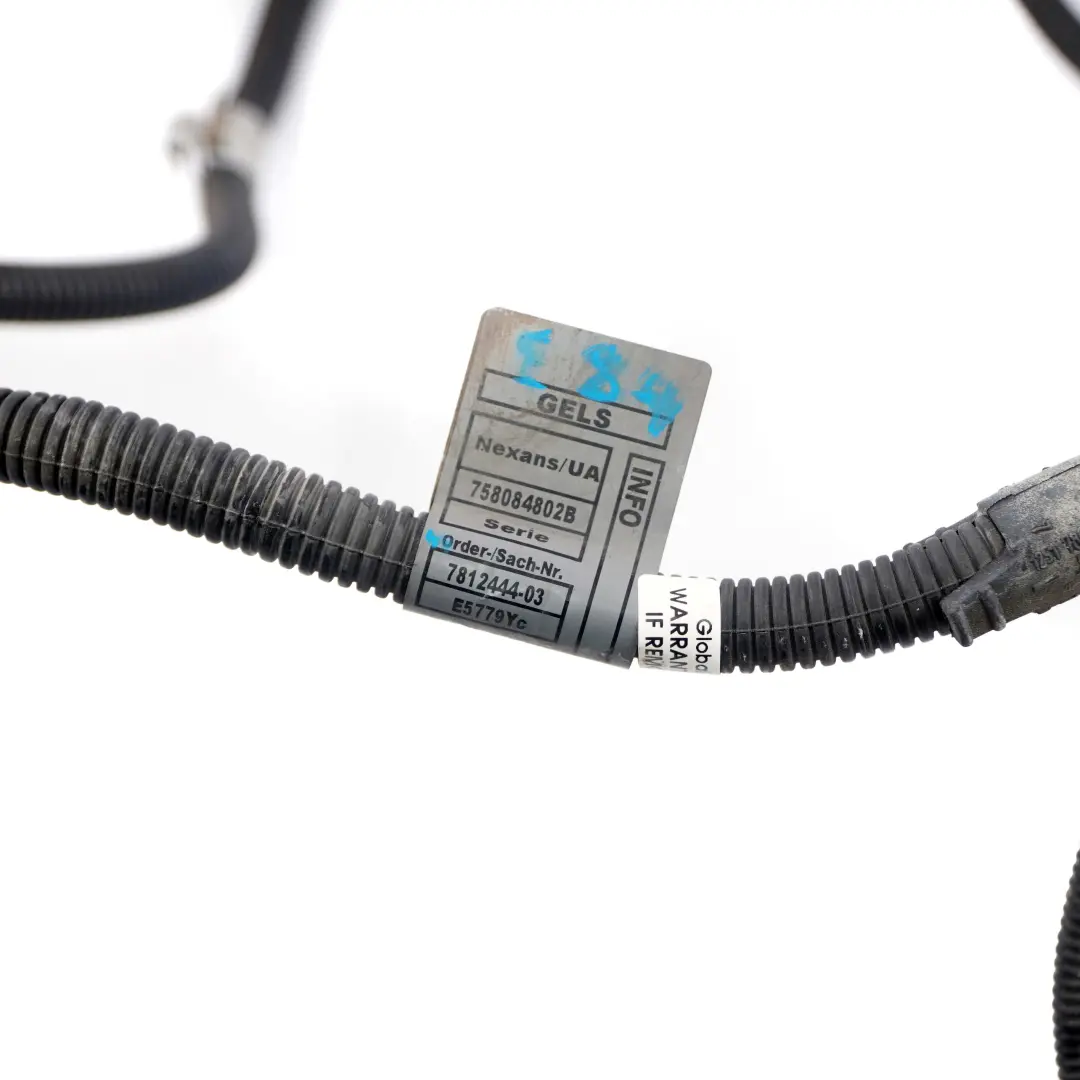 BMW X1 E84 N47 Engine Gearbox Module Wiring Cable Loom Harness - SKU rhd-7812444 - Part number 7812444