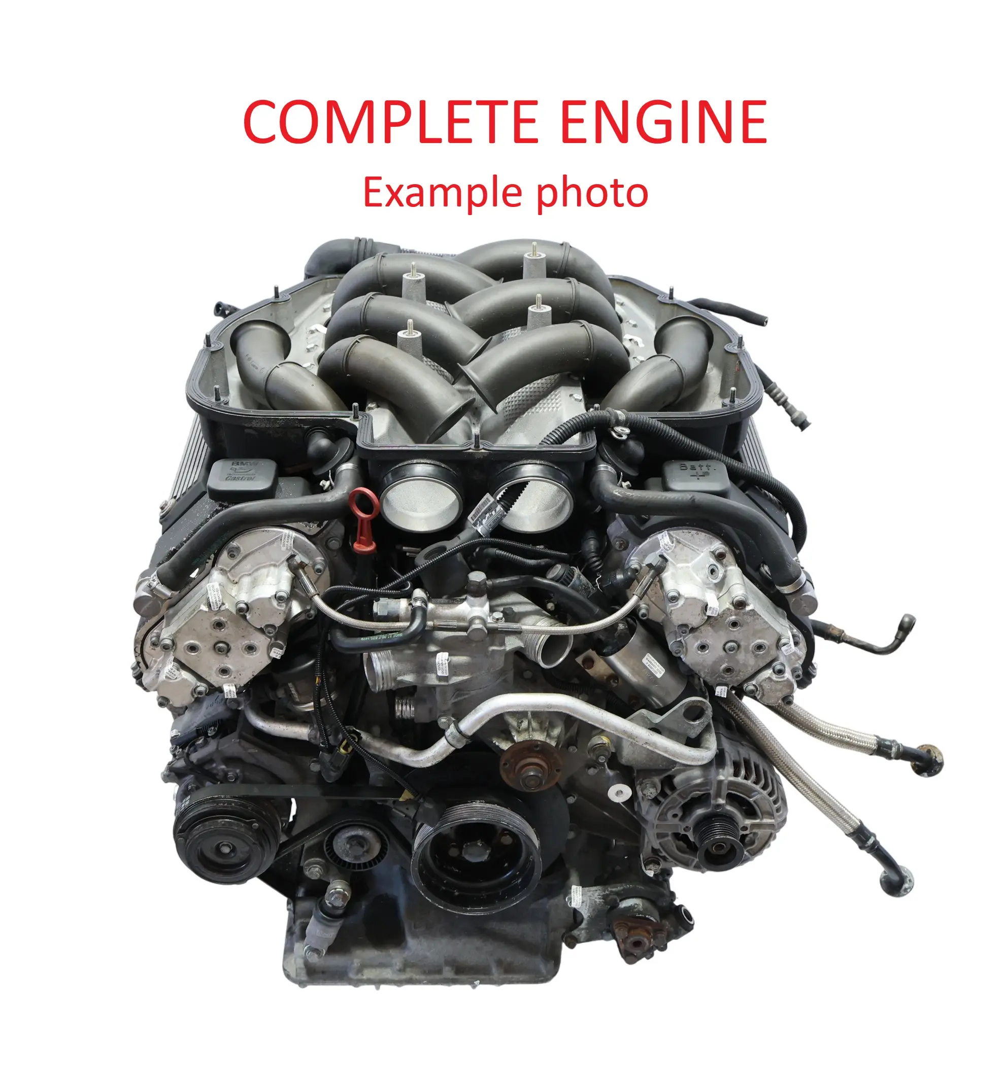 BMW E39 M5 Motor Desnudo S62 508S1 400HP Gasolina 159 000 km, GARANTÍA