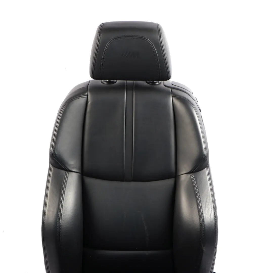 Leather Novillo Front Left N/S Driver Seat Memory to BMW E92 M3 LCI Sport Black with Part number 7843403 BMW E92 M3 LCI Sport Black Leather Novillo Front Left N/S Driver Seat Memory - SKU rhd-7843403 - Part number 7843403