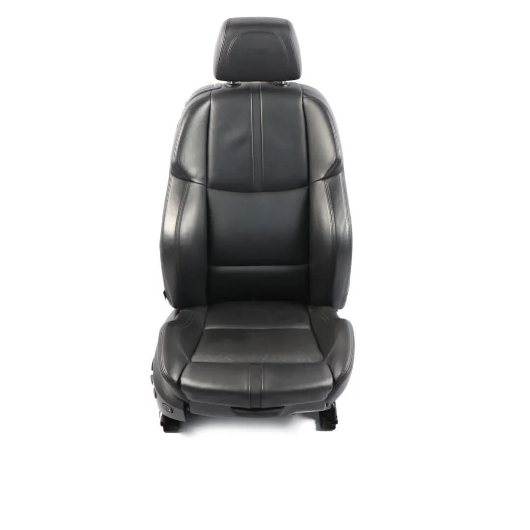 Leather Novillo Front Right O/S Driver Seat Memory to BMW E92 M3 LCI Sport Black with Part number 7843404 BMW E92 M3 LCI Sport Black Leather Novillo Front Right O/S Driver Seat Memory - SKU rhd-7843404 - Part number 7843404