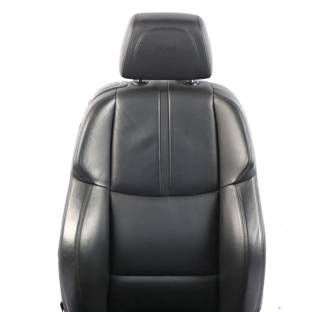 Leather Novillo Front Right O/S Driver Seat Memory to BMW E92 M3 LCI Sport Black with Part number 7843404 BMW E92 M3 LCI Sport Black Leather Novillo Front Right O/S Driver Seat Memory - SKU rhd-7843404 - Part number 7843404