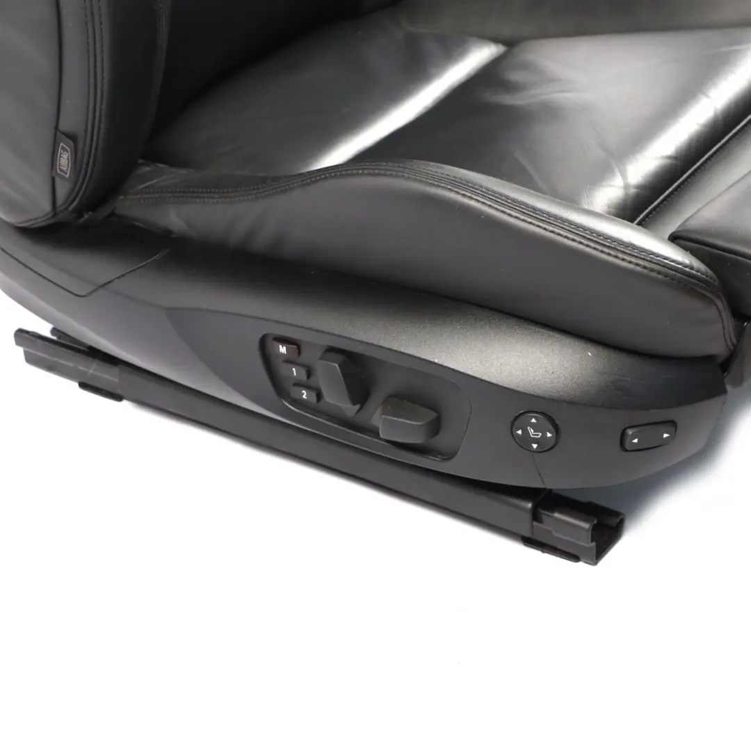 Leather Novillo Front Right O/S Driver Seat Memory to BMW E92 M3 LCI Sport Black with Part number 7843404 BMW E92 M3 LCI Sport Black Leather Novillo Front Right O/S Driver Seat Memory - SKU rhd-7843404 - Part number 7843404