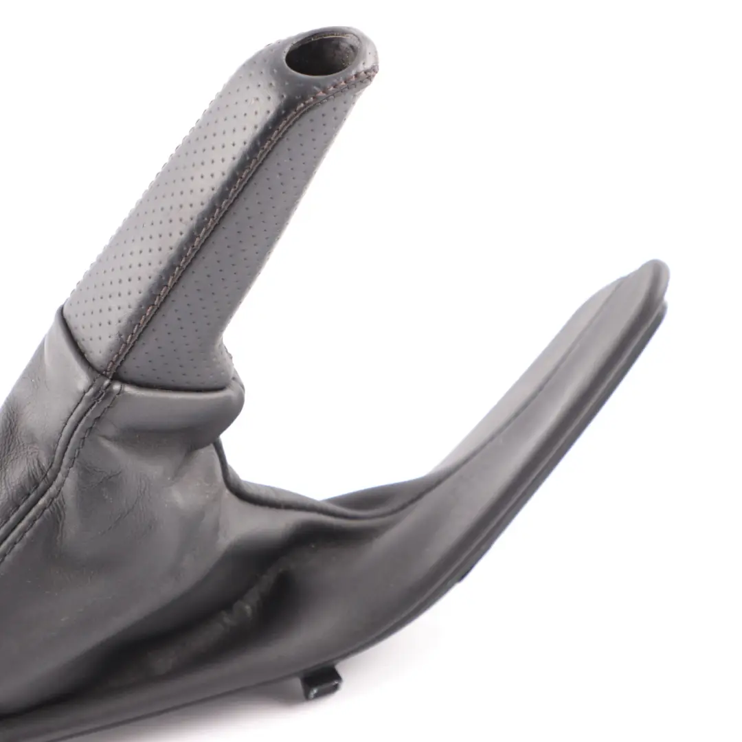 BMW X1 E84 Handbrake Parking Brake Lever Cover Gaiter Trim Leather Black - SKU rhd-7845526 - Part number 7845526