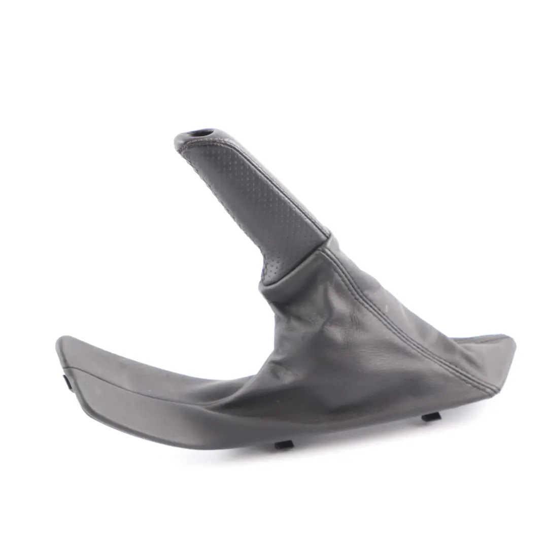 BMW X1 E84 Handbrake Parking Brake Lever Cover Gaiter Trim Leather Black - SKU rhd-7845526 - Part number 7845526