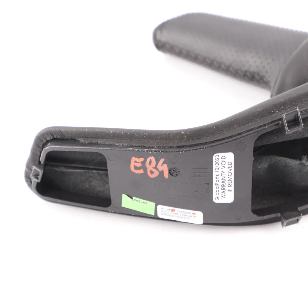 BMW X1 E84 Handbrake Parking Brake Lever Cover Gaiter Trim Leather Black - SKU rhd-7845526 - Part number 7845526