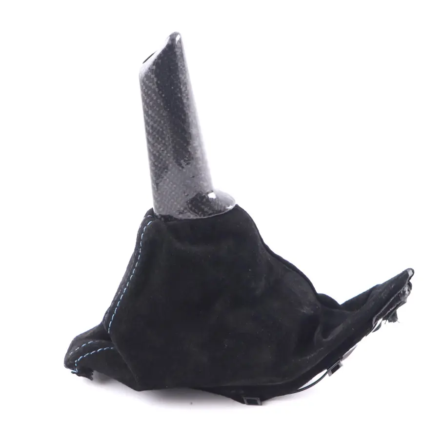 Handbrake Lever Carbon Fibra Look Cover Black Alcantara to BMW F20 F21 F22 with Part number 7846804 BMW F20 F21 F22 Handbrake Lever Carbon Fibra Look Cover Black Alcantara - SKU rhd-7846804-2 - Part number 7846804