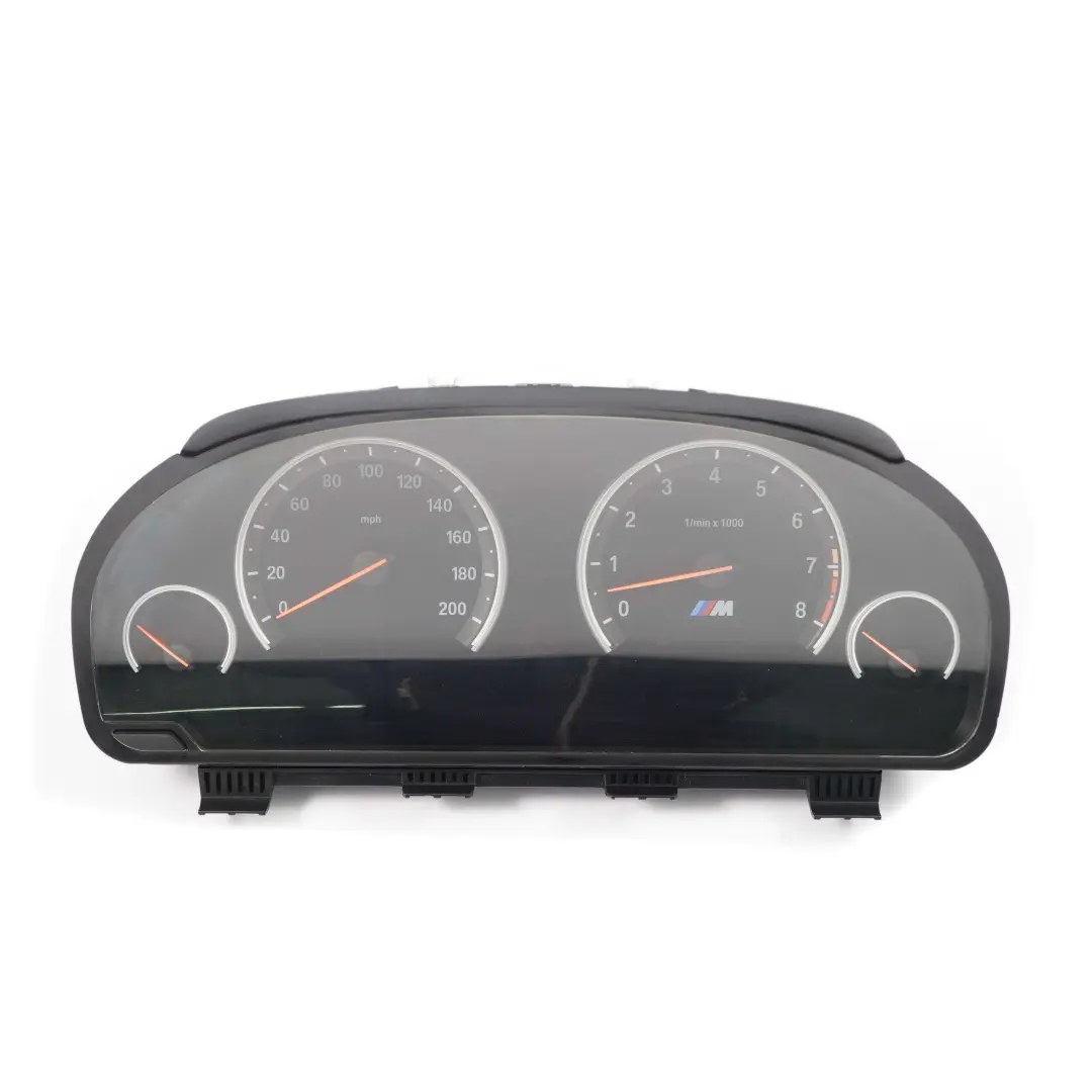 Speedo Clocks BMW F10 M5 F12 F13 M6 S63N Instruments MPH Dual-Clutch to with Part number 7847489 Speedo Clocks BMW F10 M5 F12 F13 M6 S63N Instruments MPH Dual-Clutch - SKU rhd-7847489 - Part number 7847489