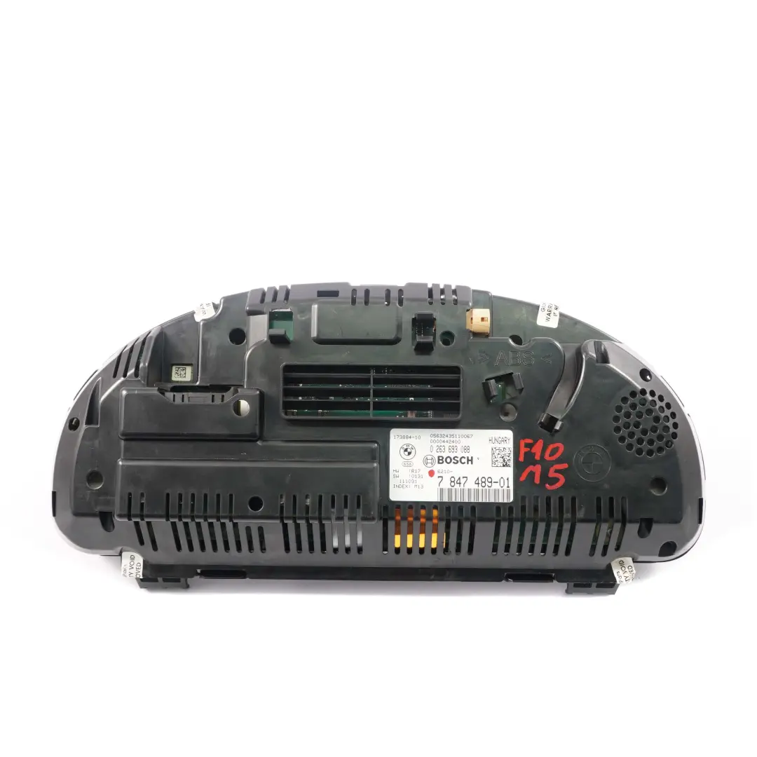  Speedo Clocks BMW F10 M5 F12 F13 M6 S63N Instruments MPH Dual-Clutch - SKU rhd-7847489 - Part number 7847489