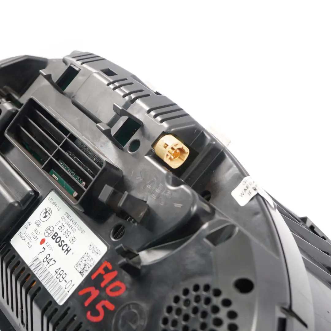  Speedo Clocks BMW F10 M5 F12 F13 M6 S63N Instruments MPH Dual-Clutch - SKU rhd-7847489 - Part number 7847489