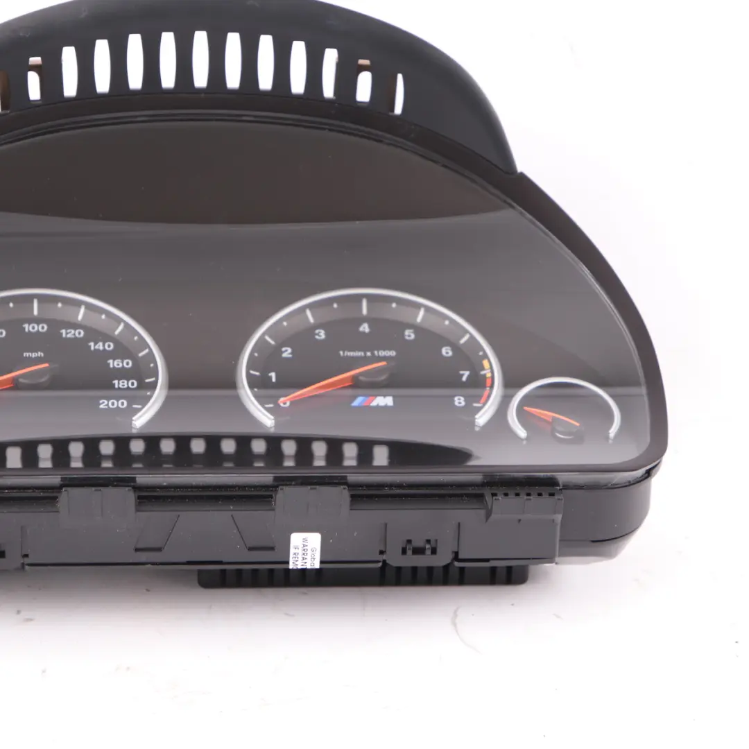 Speedo Clocks BMW F10 M5 F12 F13 M6 S63N Instruments MPH Dual-Clutch to with Part number 7847953 Speedo Clocks BMW F10 M5 F12 F13 M6 S63N Instruments MPH Dual-Clutch - SKU rhd-7847953 - Part number 7847953