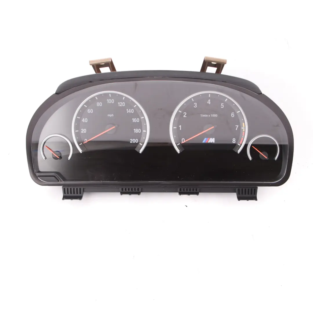 Speedo Clocks BMW F10 M5 F12 F13 M6 S63N Instruments MPH Dual-Clutch to with Part number 7847953 Speedo Clocks BMW F10 M5 F12 F13 M6 S63N Instruments MPH Dual-Clutch - SKU rhd-7847953 - Part number 7847953