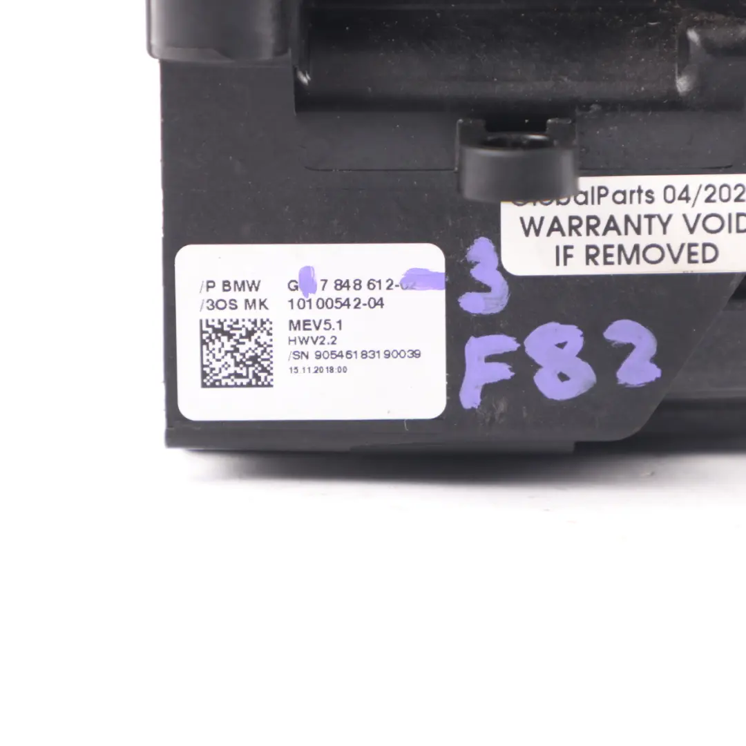 BMW F80 M3 F82 F83 M4 Gear Switch M Double Clutch Gearbox Knob Mechanism - SKU rhd-7848612-3 - Part number 7848612