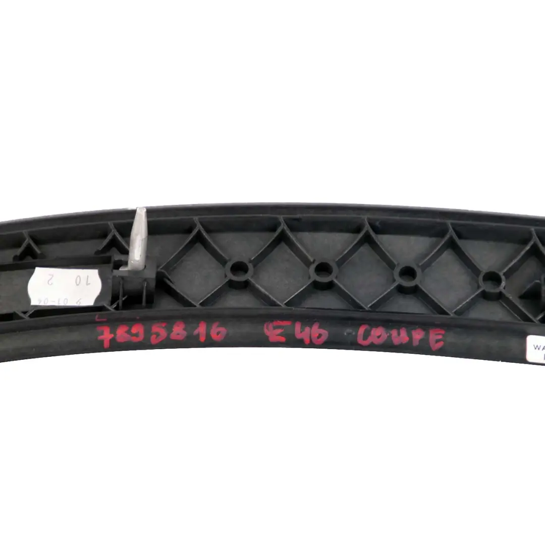 BMW E46 Dashboard Trim Strip Panel Cover Front Left N/S Aluminium Shadow Brushed - SKU rhd-7895816 - Part number 7895816