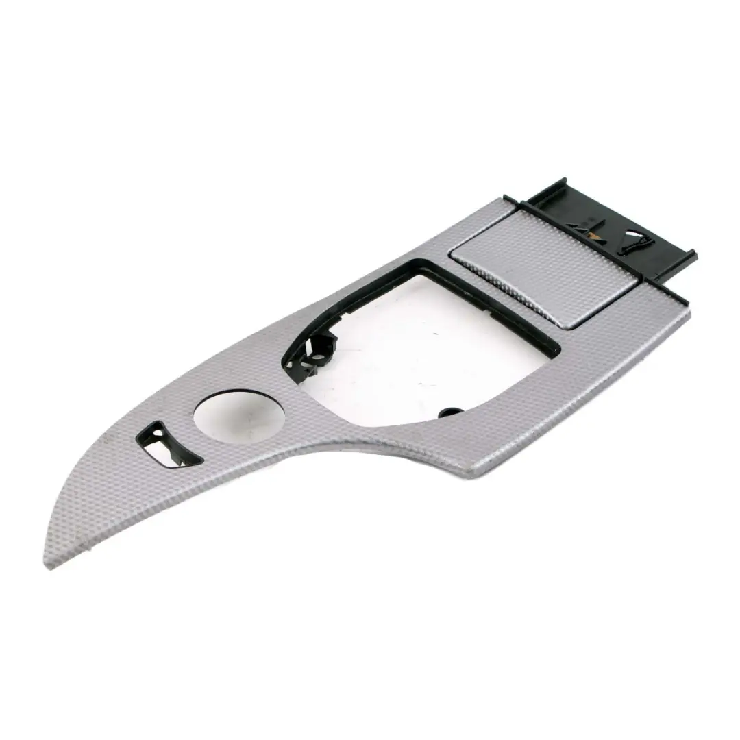 BMW 5 Series E60 E61 Decor Panel Centre Console Cover Alu Cube Pure - SKU rhd-7897236 - Part number 7897233