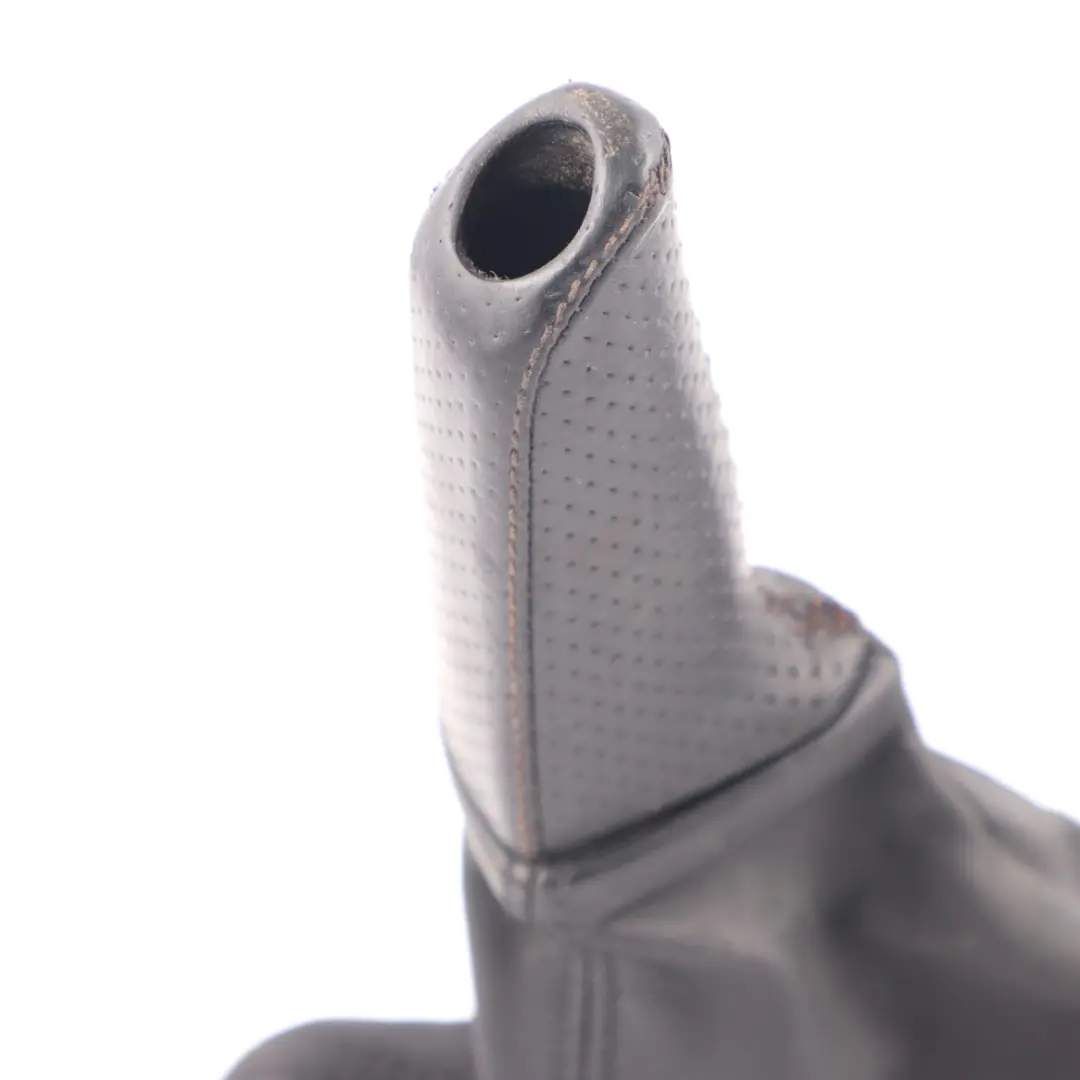 Leather Handbrake Level Cover to BMW E90 E91 E92 M Sport Black with Part number 7900778 BMW E90 E91 E92 M Sport Black Leather Handbrake Level Cover - SKU rhd-7900778-1 - Part number 7900778