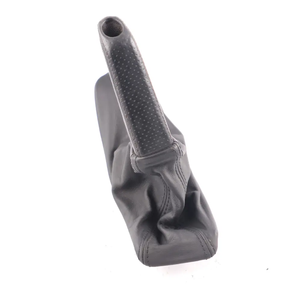 BMW E90 E91 E92 M Sport Black Leather Handbrake Level Cover - SKU rhd-7900778-1 - Part number 7900778