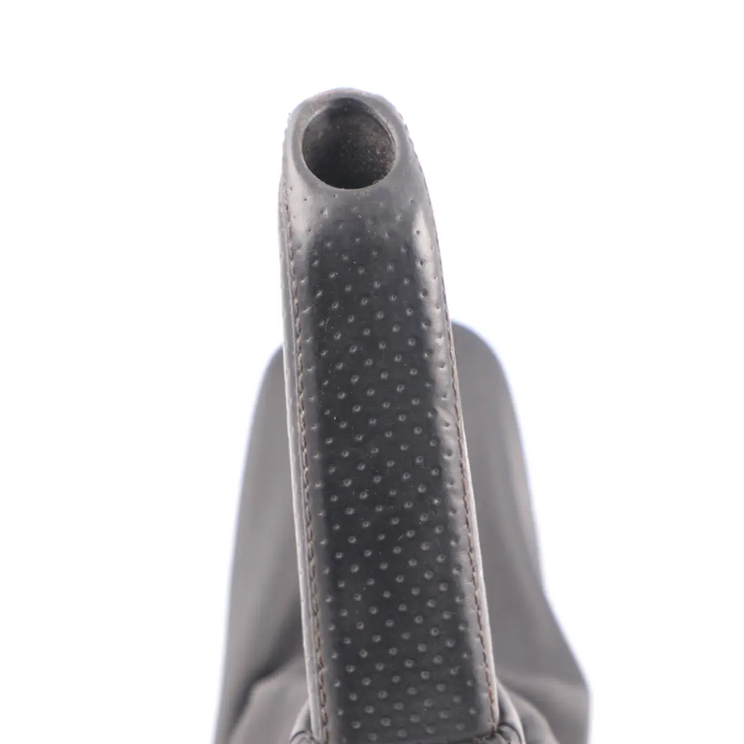 BMW E90 E91 E92 M Sport Black Leather Handbrake Level Cover - SKU rhd-7900778-1 - Part number 7900778