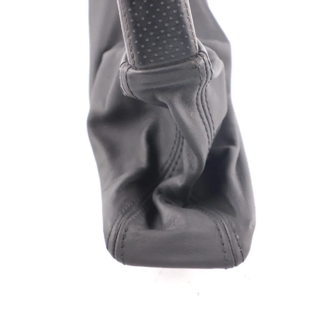 Leather Handbrake Level Cover to BMW E90 E91 E92 M Sport Black with Part number 7900778 BMW E90 E91 E92 M Sport Black Leather Handbrake Level Cover - SKU rhd-7900778-1 - Part number 7900778