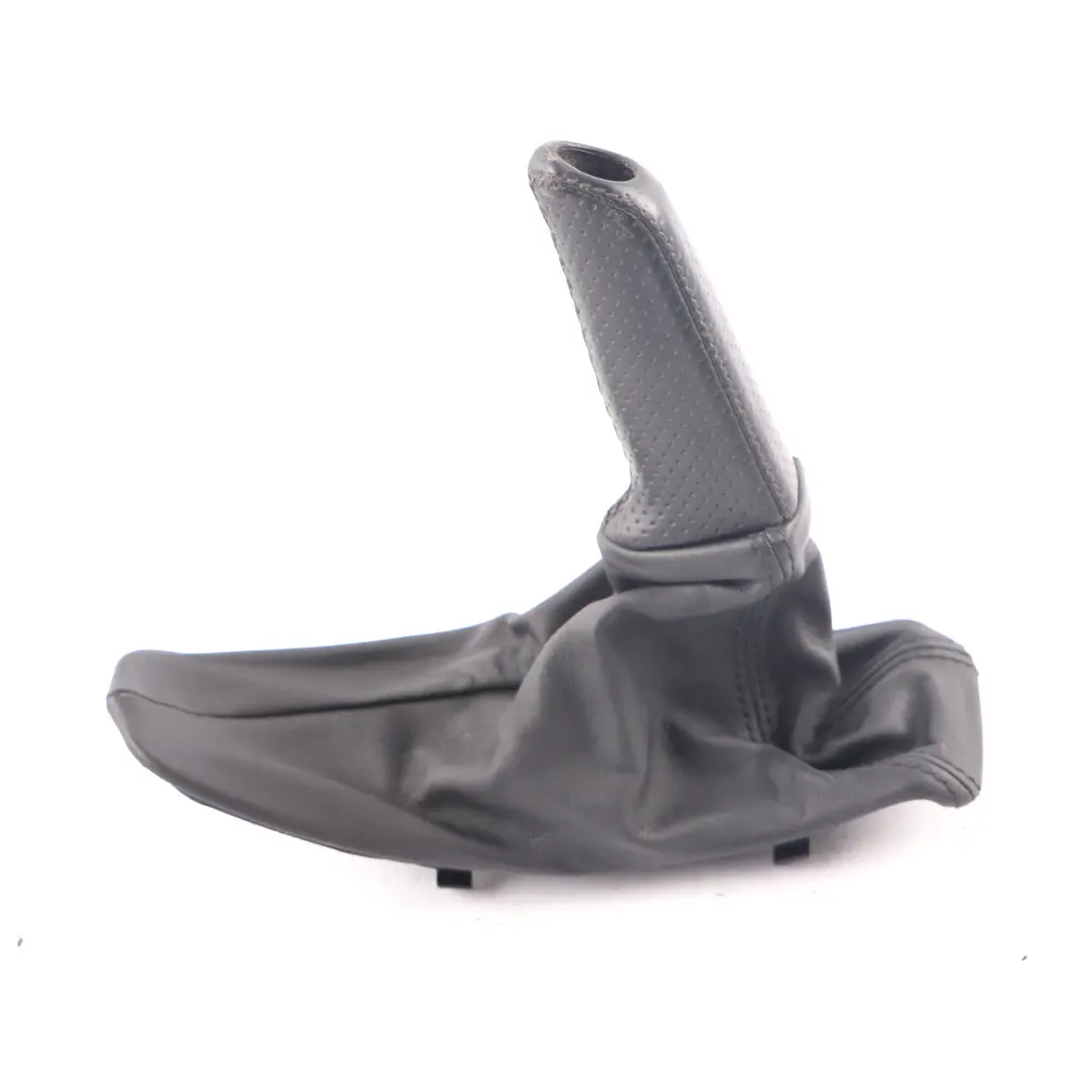 BMW E90 E91 E92 M Sport Black Leather Handbrake Level Cover - SKU rhd-7900778-1 - Part number 7900778