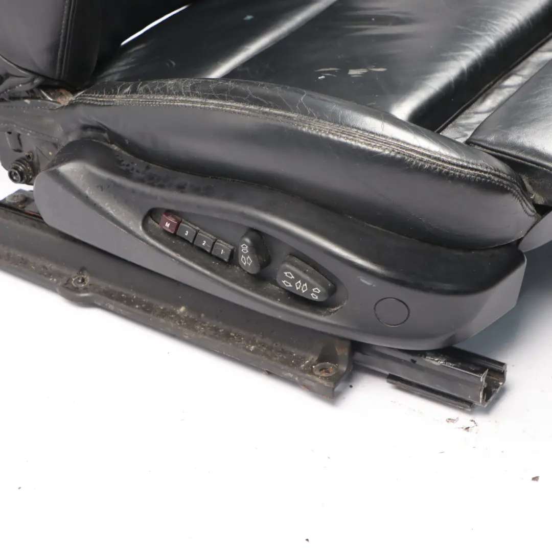 BMW E46 M3 Convertible Black Leather Walknappa Front Right O/S Seat Memory - SKU rhd-7901218 - Part number 0141902